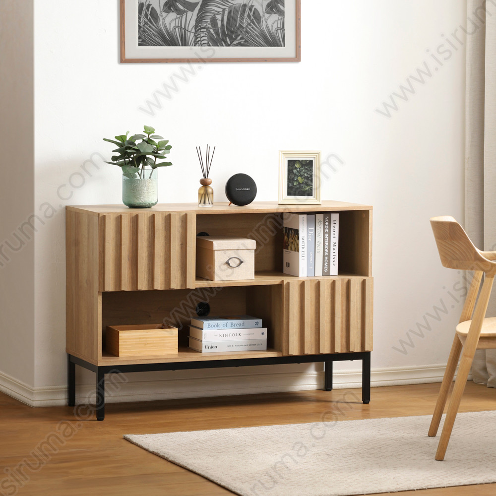 ISIRUMA- Rak Buku / Lemari Penyimpanan Minimalis NORWIN BOOKCASE