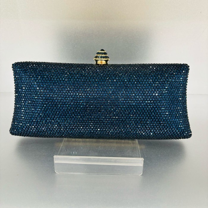 Tas pesta wanita crystal 101 - Biru