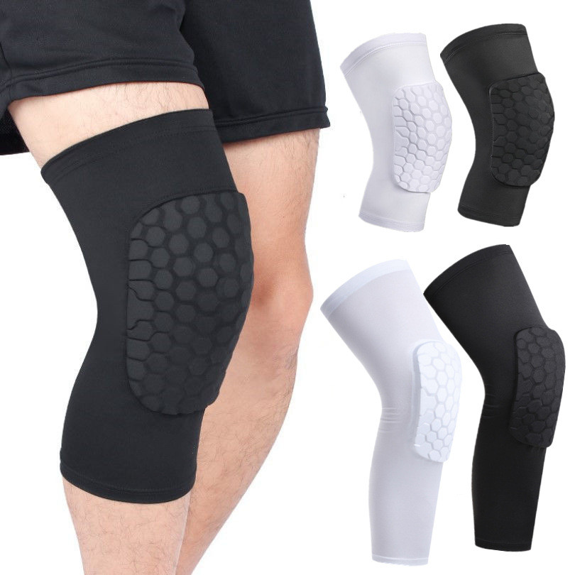 Kneepad Basket Deker Pelindung Lutut Basket Pendek dengan Bantalan Busa dan Anti Slip, Tersedia Warn