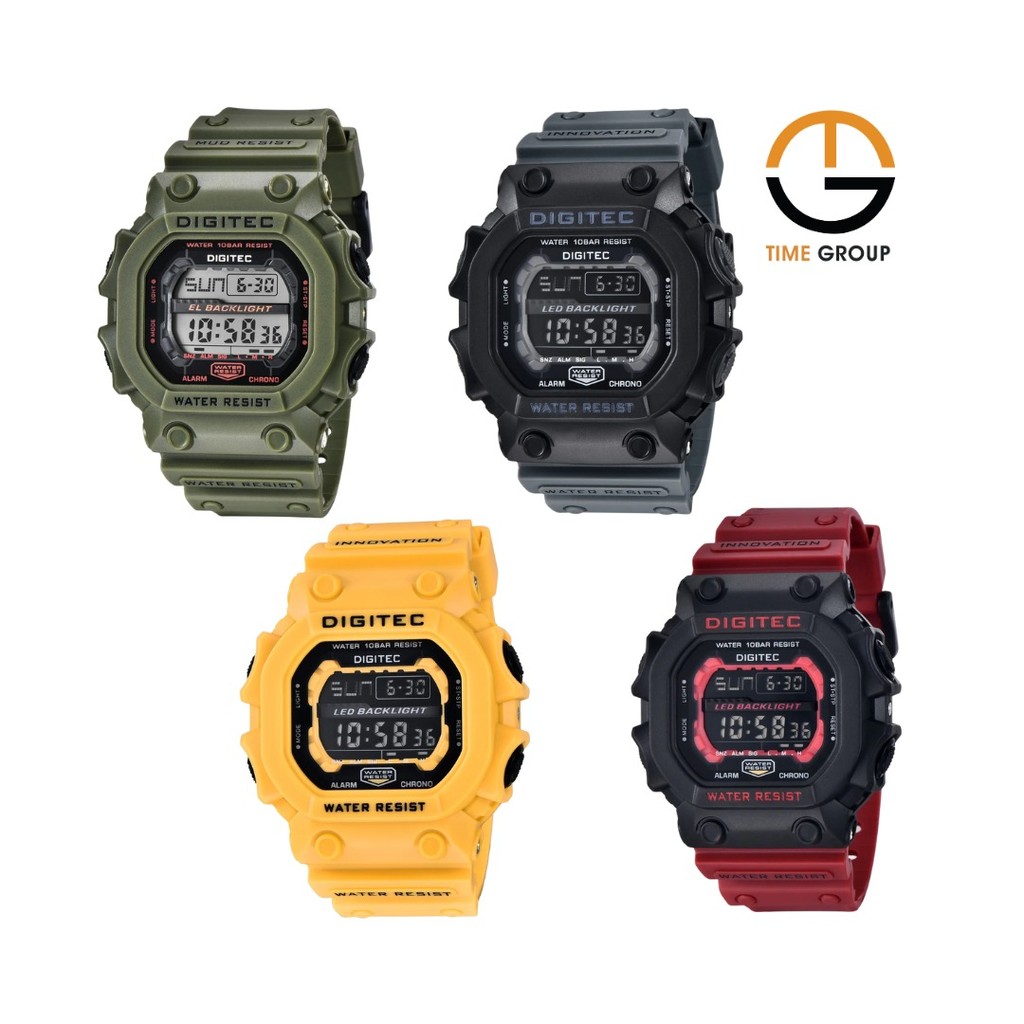 JAM TANGAN PRIA DIGITEC DG5012 DG-5012 DG5012T DG-5012T ORIGINAL