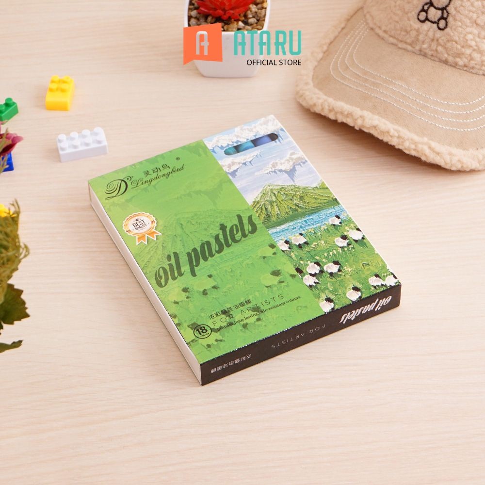 

Ataru Set 16 Pcs Crayon Oil Pastel - Mix Crayon Alat Tulis Warna Warni Alat Mewarnai Perlengkapan Sekolah Anak Peralatan Menggambar