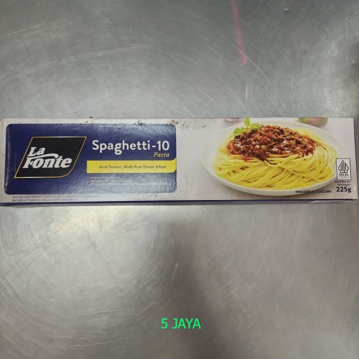 

spaghetti la fonte 225 gr pcs