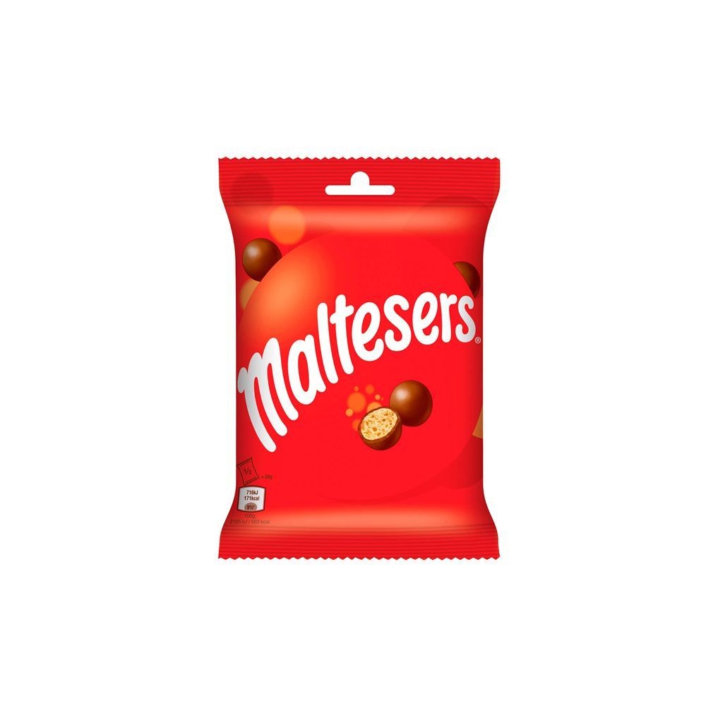 

Cokelat MALTESERS Treat Bag 68gram asal eropa