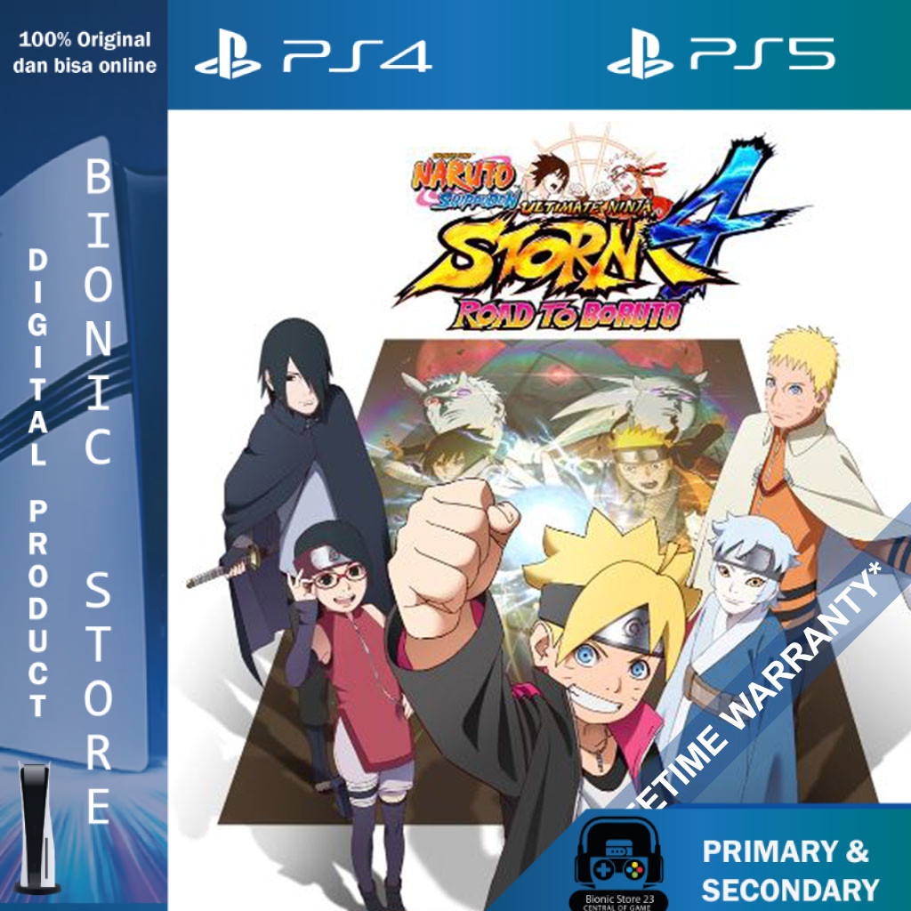 NARUTO ULTIMATE NINJA STORM 4 PS4 PS5 DIGITAL GAME