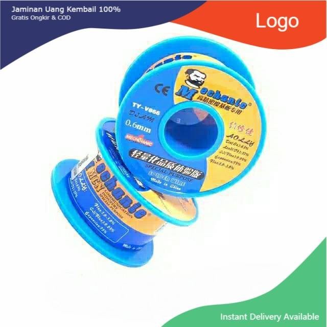 

Sparepart TIMAH GULUNG / TIMAH SOLDER TENOL MECHANIC 0.5MM