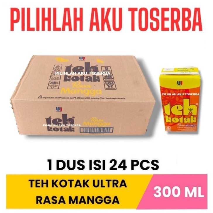 

TEH KOTAK ULTRA RASA MANGGA 300 ml - ( HARGA 1 DUS )