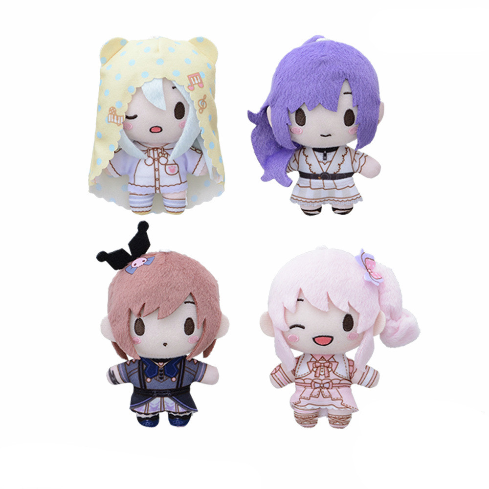 Anime Asahina Mafuyu Mfy 25 Nightcord Project Sekai 10CM Plush Doll Puppet Plushie Keychain Backpack