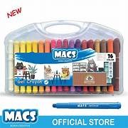 

CRAYON MACS Gel Crayon Colours 36 Warna