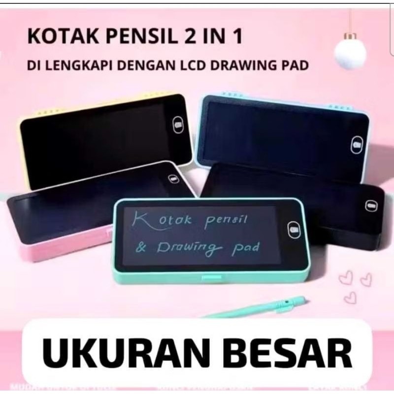 

kotak pensil drawing box dan papan coret kreatif anak digital pada edukasi terlaris