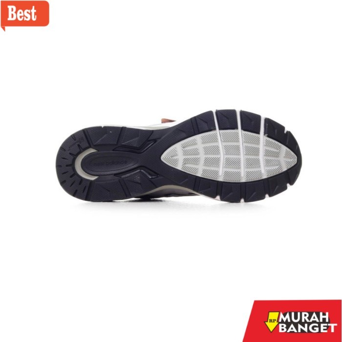 sepatu cowok model sekarang NB 990 V5 Grey (Made In USA) - Grey, 40