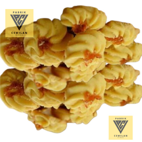 

PCV NASTAR MAWAR 500g Kue Lebaran Kue Kering Kue Semprit Nanas Kue Mawar Kue Cemilan Lebaran