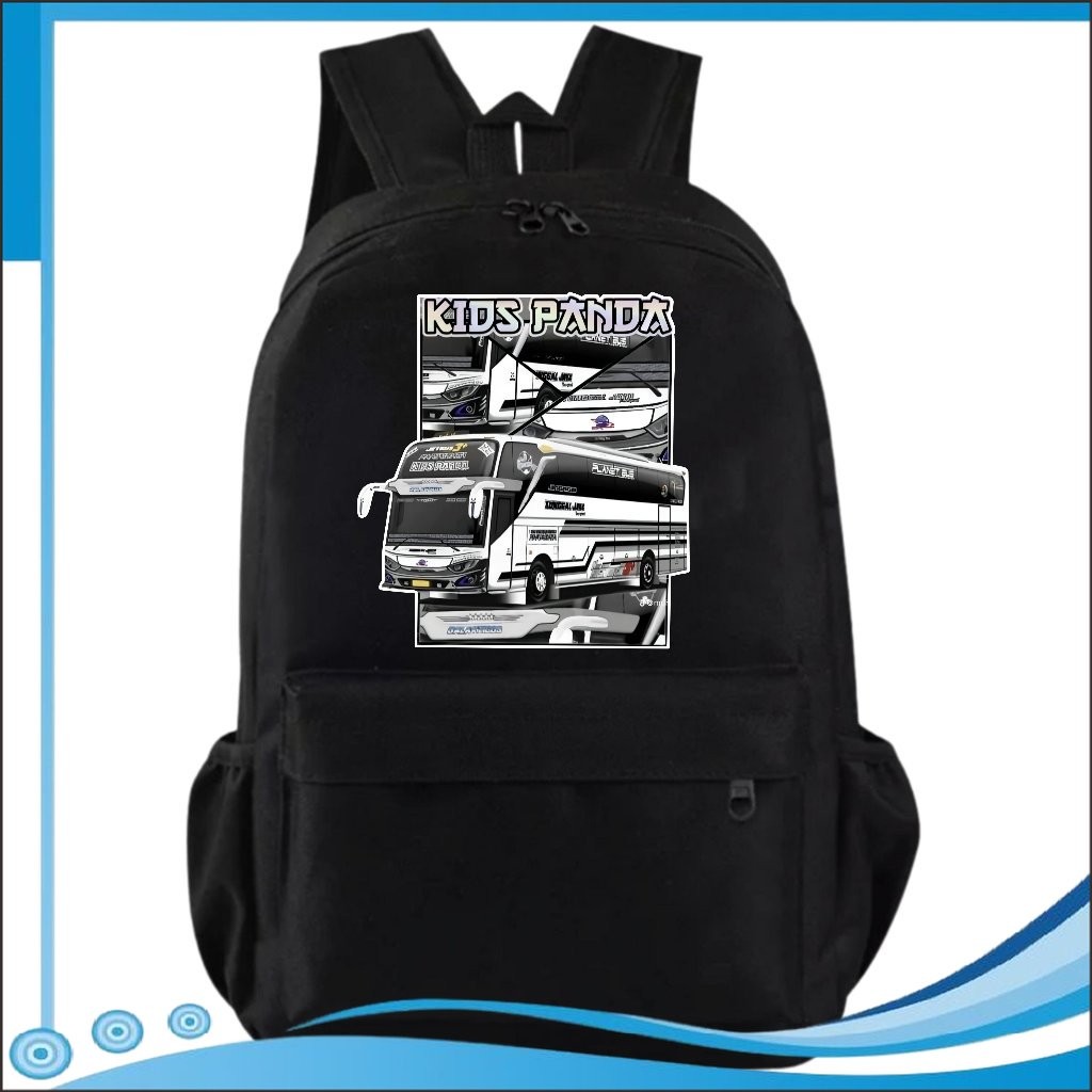TB Tas Ransel Bus Mania Kid Panda Terbaru Tas Anak Sekolah SD SMP Laki-laki dan Perempuan Fashion Ki