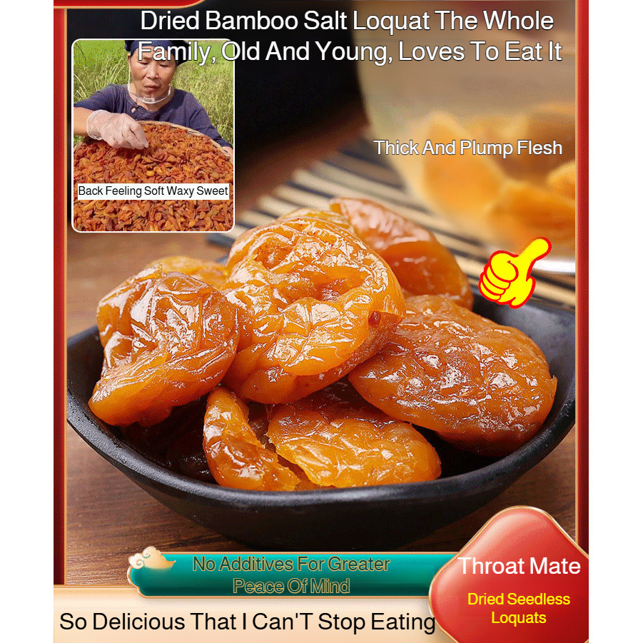 

⚡Pengiriman Cepat 24 Jam⚡Buah loquat kering/Kering Apricot / Tanpa Tambah/Buah Kering Enak/Buah Kering Berkhasi