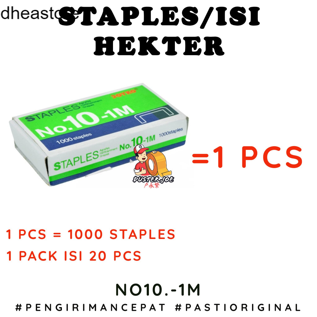 

Dheastore Isi hekter Joyko NO 10-1M isi Staples PER 1 PCS