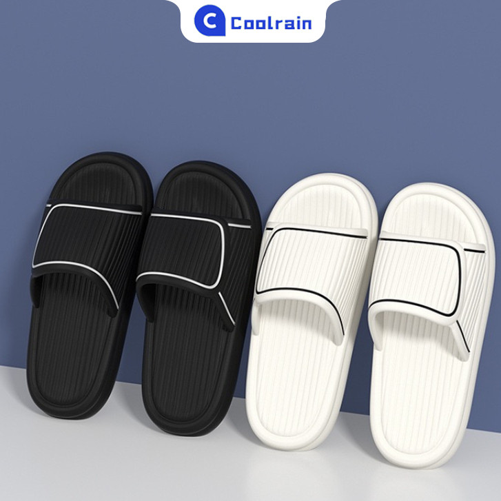 [SALE BESAR] Coolrain Sandal Pria Wanita Karet Jelly Sendal Selop Karet Sendal Pria Cassual Sandal S