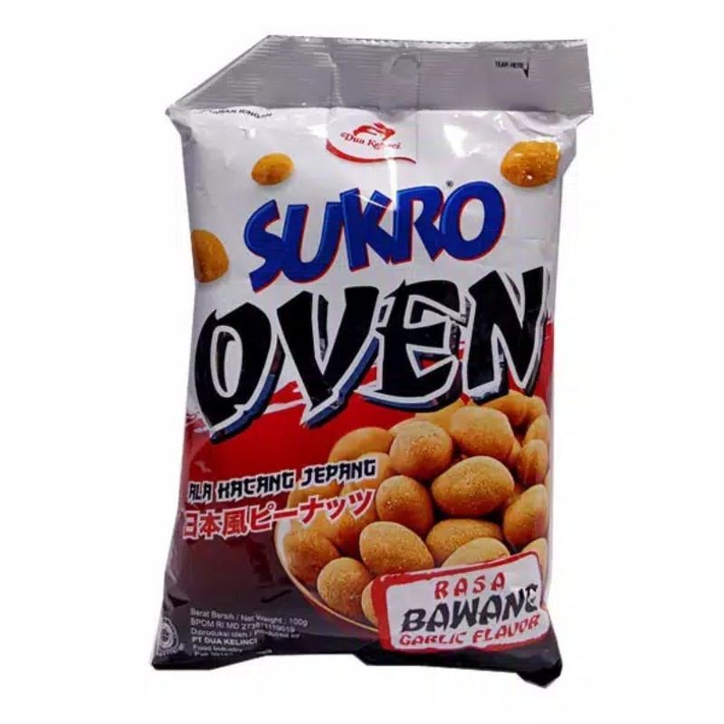 

dua kelinci Sukro kacang oven rasa bawang / jagung bakar / pedas 100 gram - ABO