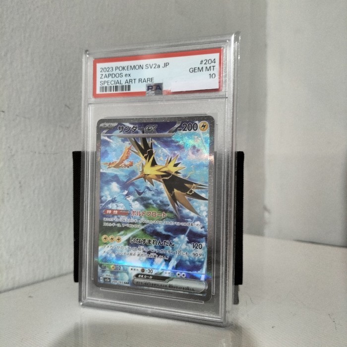 ZAPDOS 151 SAR PSA 10 POKEMON CARD 151 JAPAN KARTU TCG TERMURAH SALES ORIGINAL
