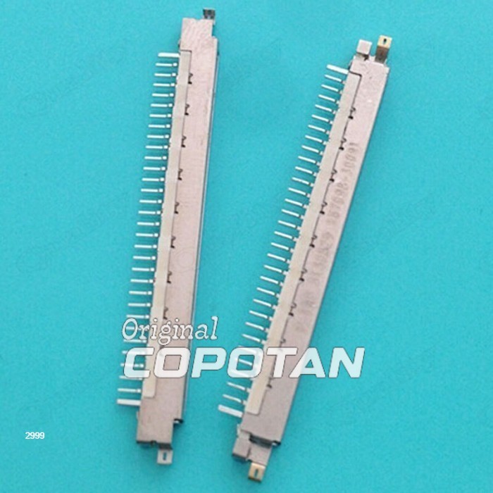 Socket LVDS Konektor LCD LED 30 Pin Original - Jarak 1mm