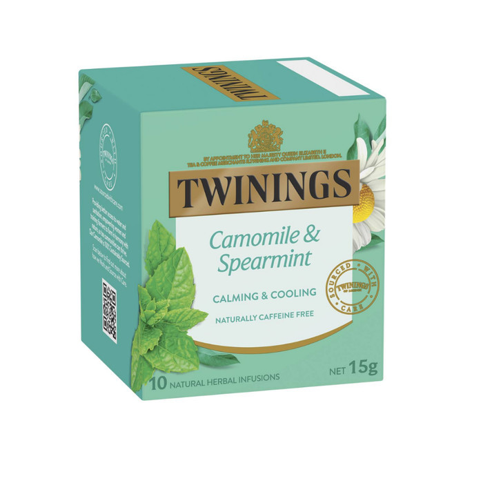 Twinings Peppermint & Spearmint / Camomile & Spearmint / Camomile, Honey & Vanilla / Camomile & Spic