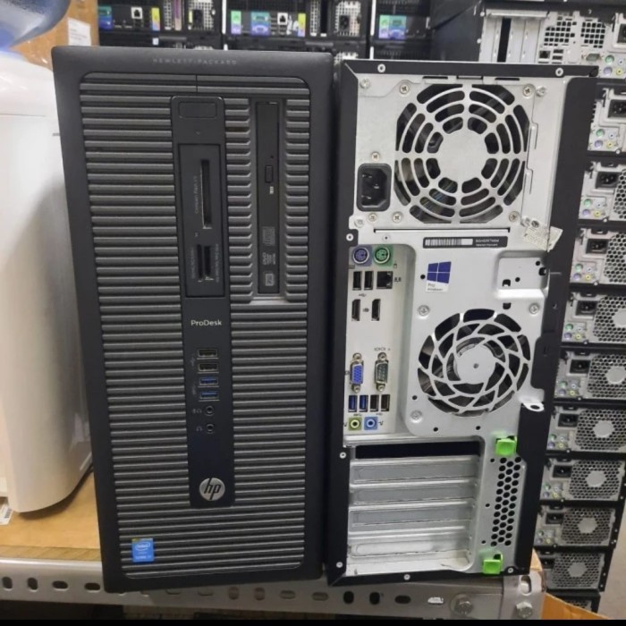 promo  -PC HP PRODESK TOWER 600 G1 KOSONGAN SUPORT GEN 4 MULUS BERGARANSI BOSS
