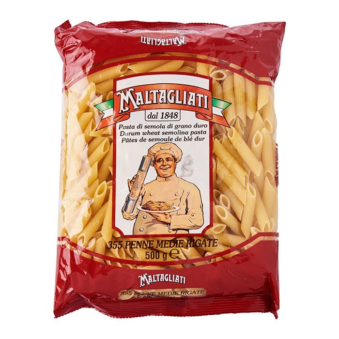 

Pasta Maltagliati 340 - Penne Rigate 500 gr