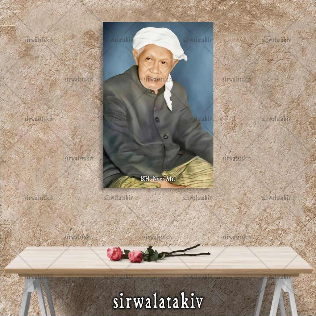 KH. Noer Alie Pahlawan Nasional ( Attaqwa - Bekasi ) - Dekorasi Hiasan Dinding