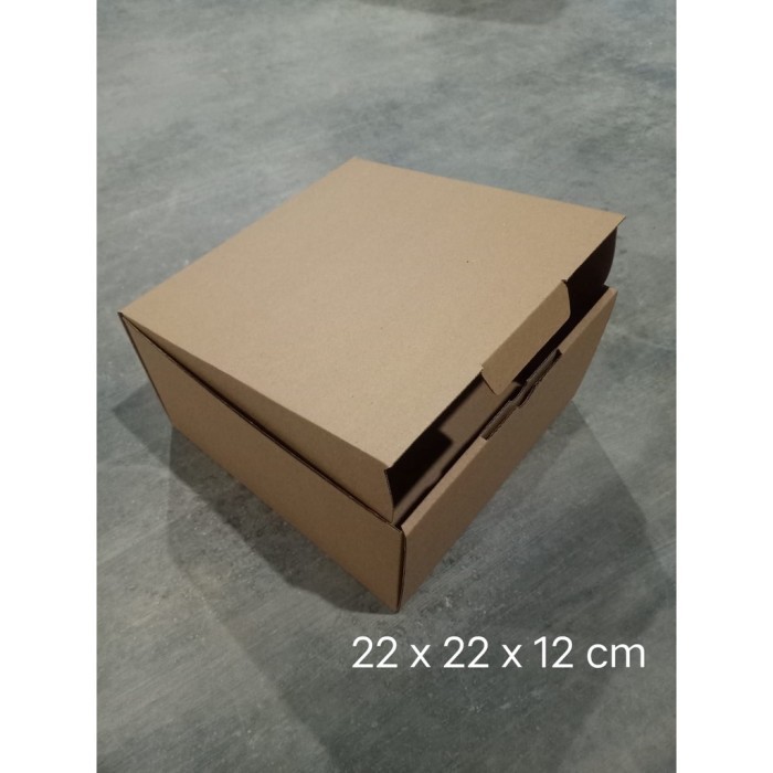 

Kardus 22x22x12 cm | Box Die Cut dan Easy Usage | Box Kue Tart | Box KARDUS MURAH | KARDUS BOX |KARDUS DIECUT