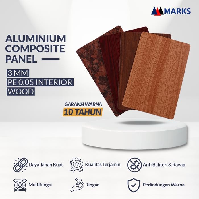 Marks ACP Panel – Wood Brush Grey 3mm PE