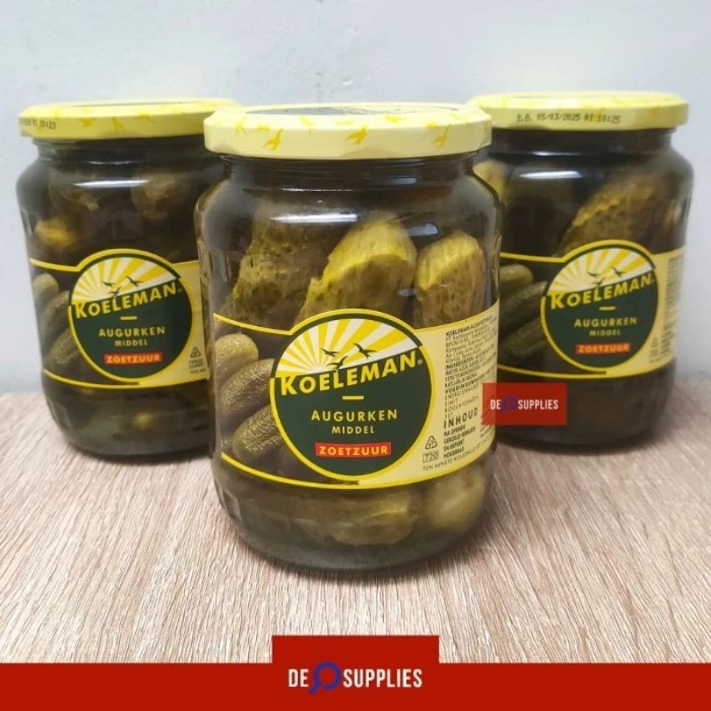 

saleKoeleman Pickled Gherkins 720ml - Acar Ketimun Timun Gerkin Gerkinsterlaris