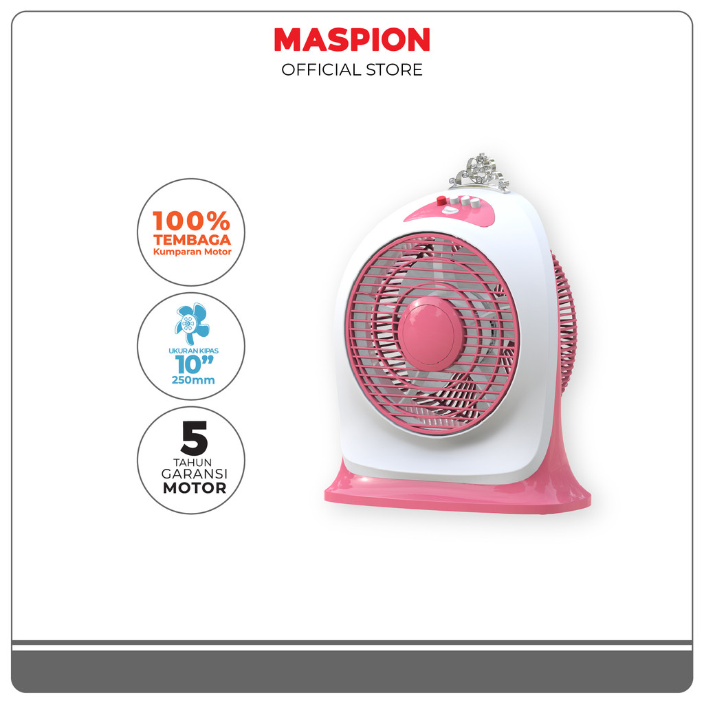 Maspion Kipas Angin Kotak Box Fan 10 Inch JF-102S
