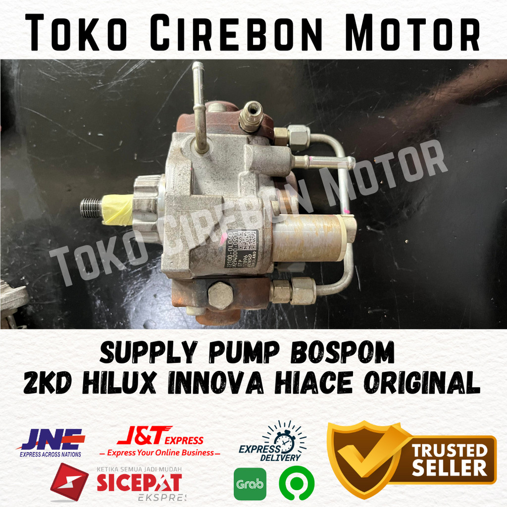 Supply Pump Bospom 2kd Innova Fortuner Hilux hiace original