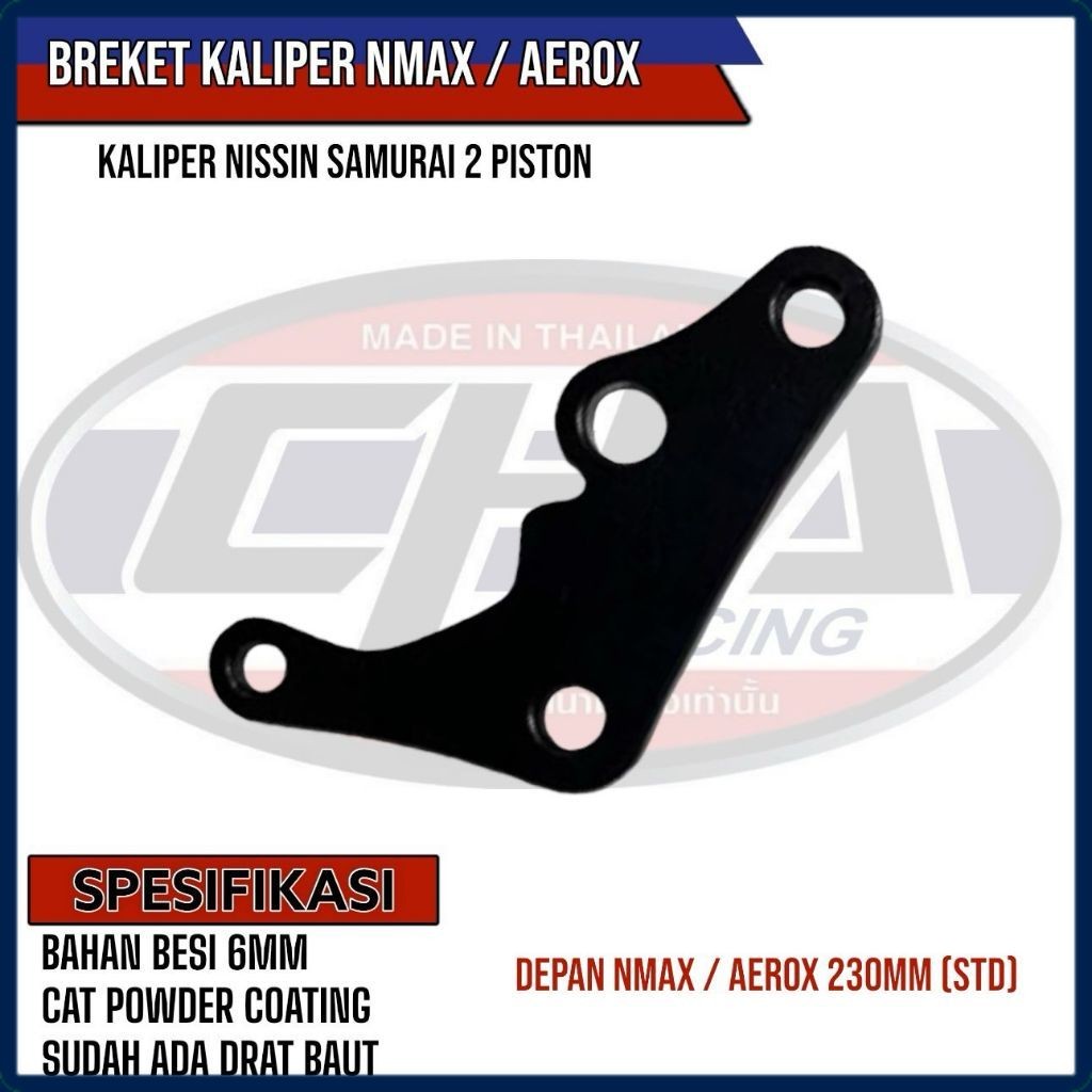 Breket Kaliper NMAX Kaliper NISSIN SAMURAI 2 Piston dan 4 Piston