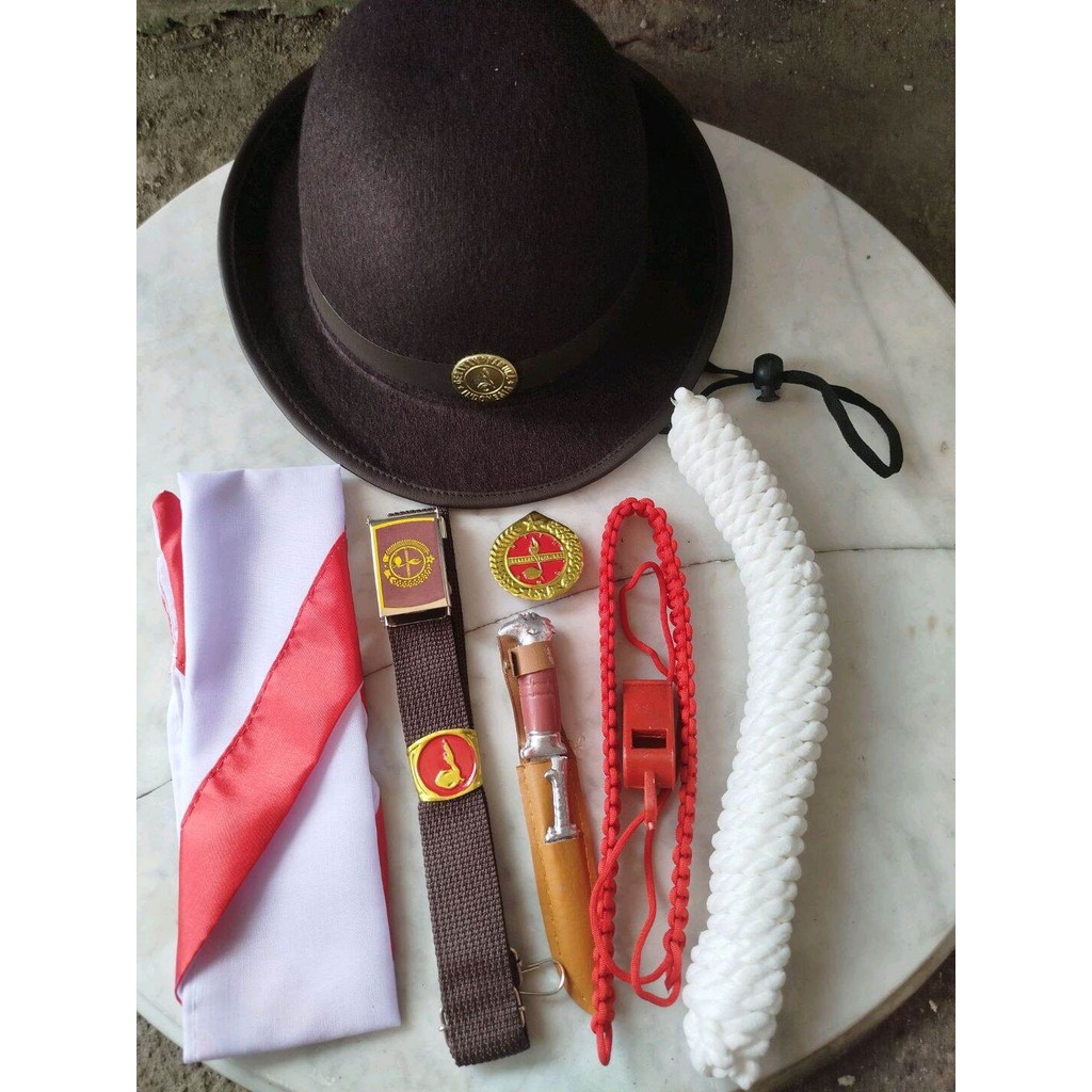 set atribut pramuka sekolah, SD SMP