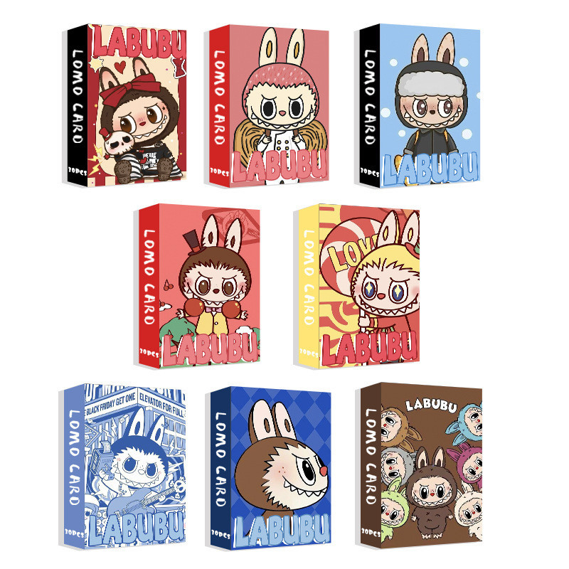 

( KYS ) LABUBU LOMO CARD ISI 30 PCS / PHOTOCARD DUA SISI LABUBU VIRAL MAINAN ANAK LUCU