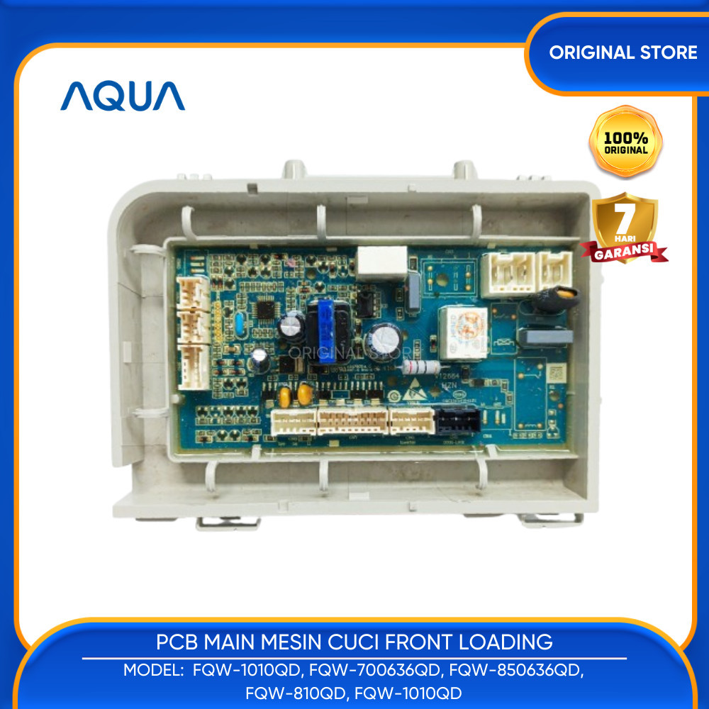 MODUL MAIN PCB MESIN CUCI AQUA FRONT LOAD FQW 1010QD FQW-1010QD FQW-700636QD FQW-850636QD FQW-810QD 