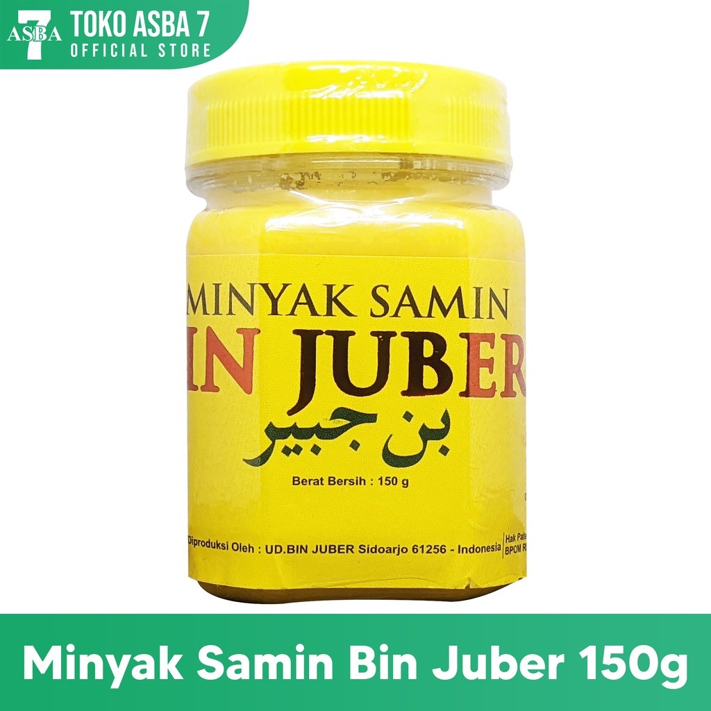 

MINYAK SAMIN BIN JUBER 150GR