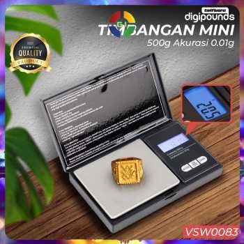 (GI) Timbangan Emas Mini Digital Ori Akurat Multifungsi 0.01g 200g