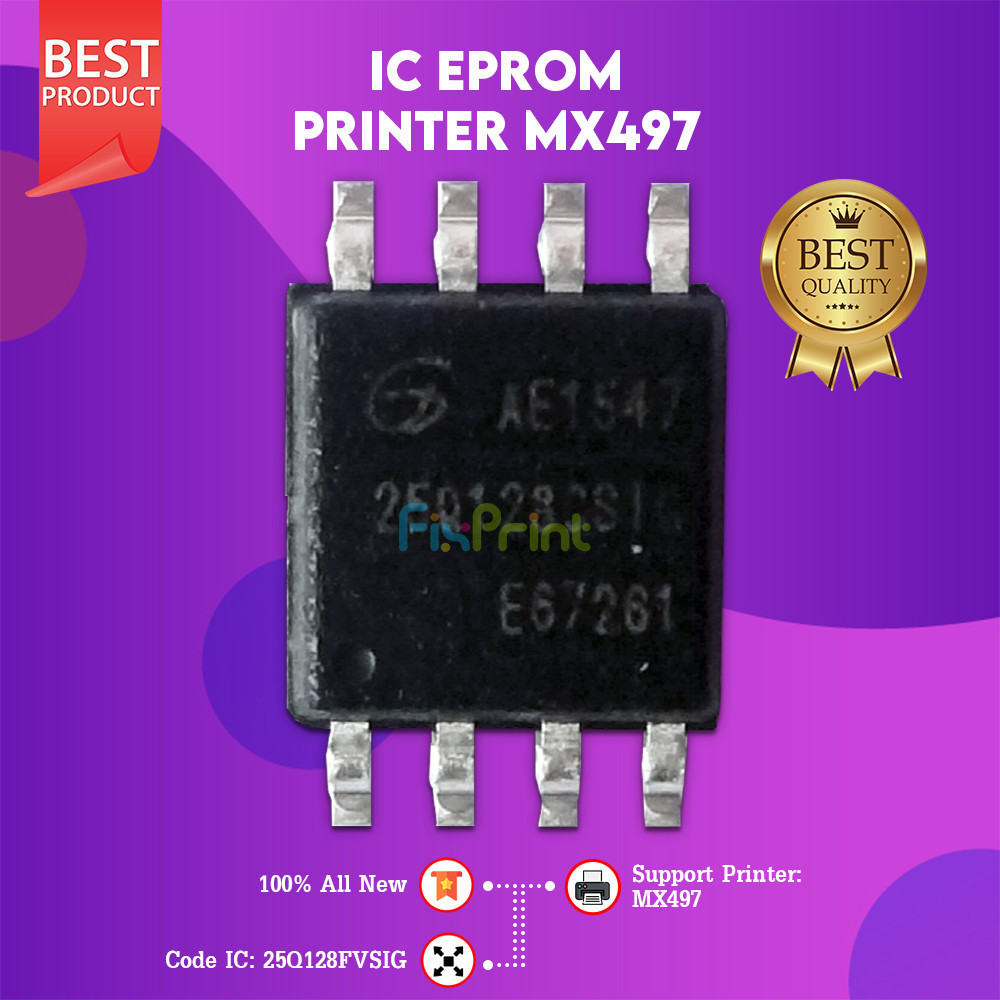 FixPrint IC Eprom Eeprom MX497 Resetter IC Counter Printer MX497 MX-497