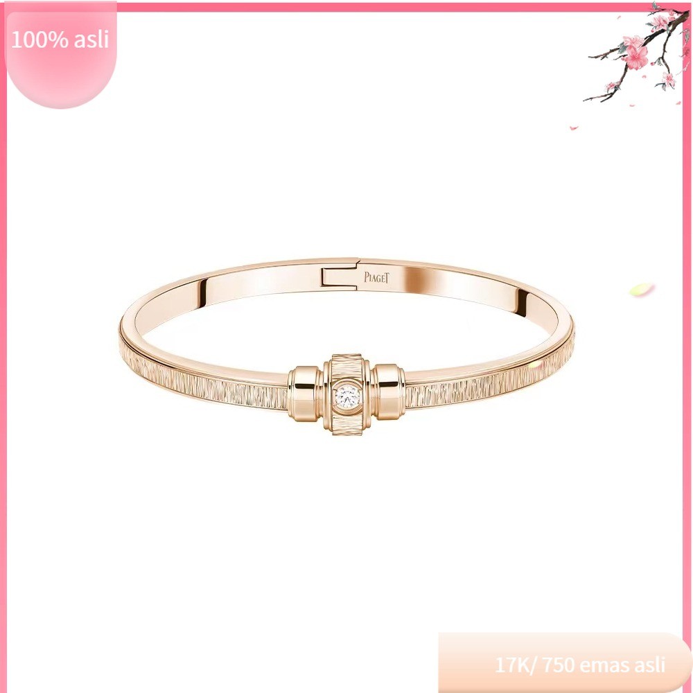 【17K/ 750】ayolah gelang au 750 berlian emas mawar(3.0gr