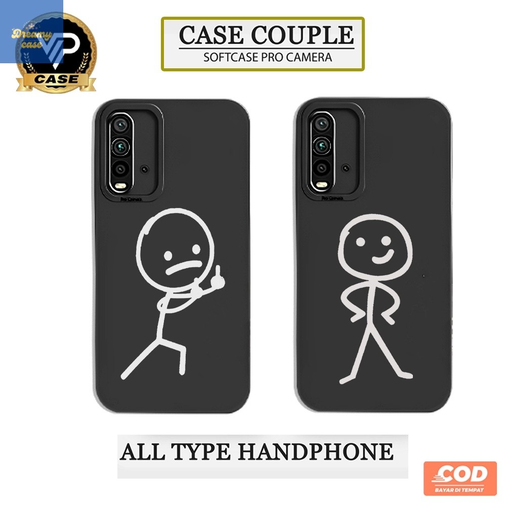 Dreamycase - Case Redmi 9T Terbaru - Case Couple - Casing Xiaomi Redmi 9T Terbaru - Type Lain Di Cha