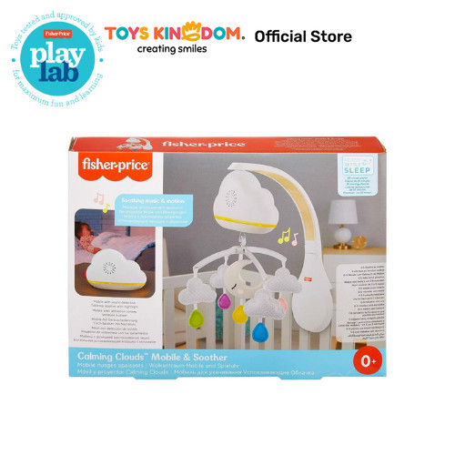 Toys Kingdom Fisher Price Calming Clouds Mobile & Shooter Grp99 Mainan Anak Mainan Bayi Mainan Balit