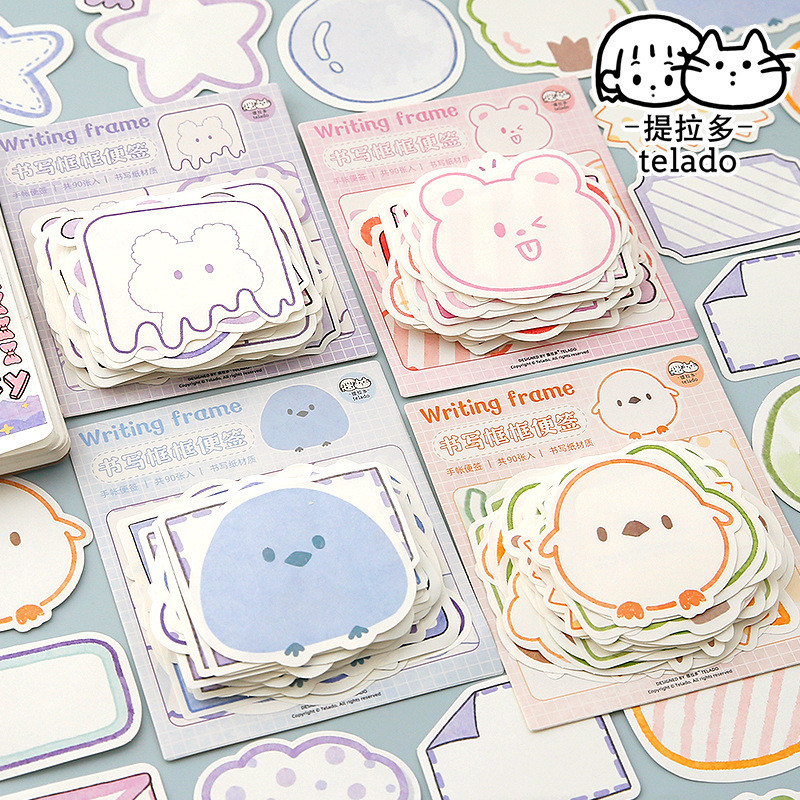 

90pcs/lot Memo Pads Material Paper writing Junk Journal Scrapbooking Cards Retro Background Decoration Paper