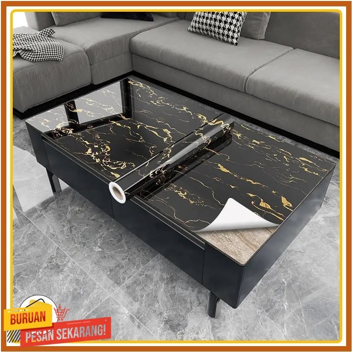 Stiker PVC Motif Marmer PVC Sheet Lebar 122 cm