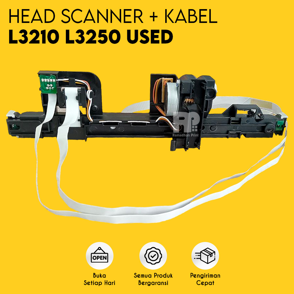 Head Scanner + Kabel Scanner Printer Epson L3110 L3150 L3210 L3250 L3256 L3216 Bekas