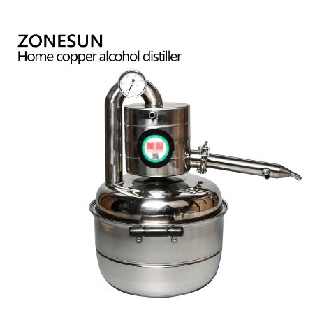 ZONESUN Water Distiller Laboratory Water Distiller Vodka Alcohol Disti