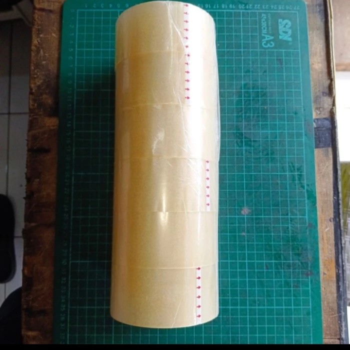 

Andma lakban daimaru 2 inchi 90 yard slop isi 6 rol - bening