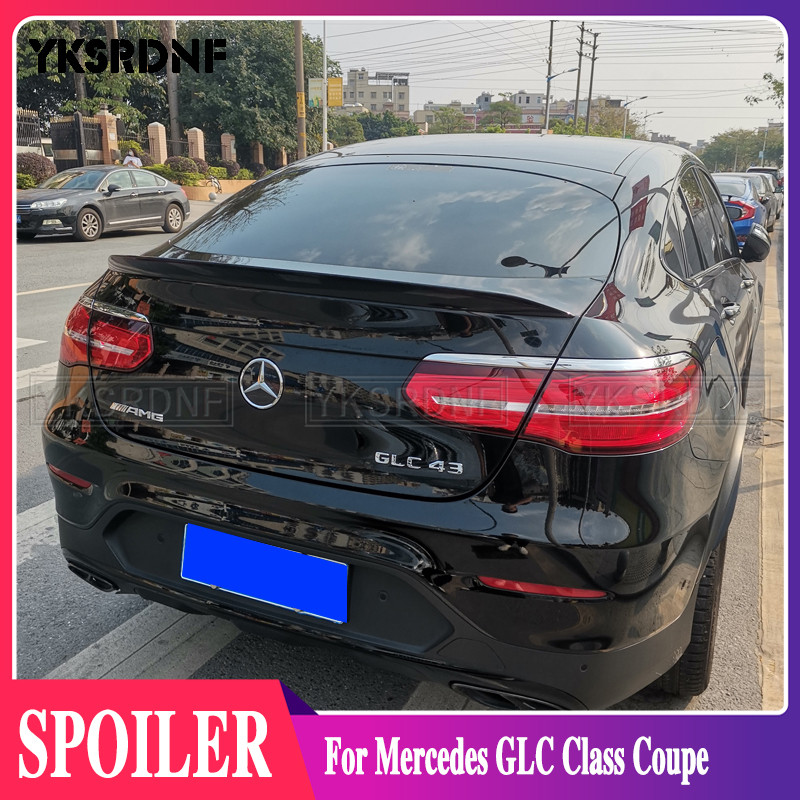 for Mercedes GLC Class Coupe GLC300 GLC250 2016-2018 spoiler For Benz GLC Coupe GLC43 GLC260 Spoiler