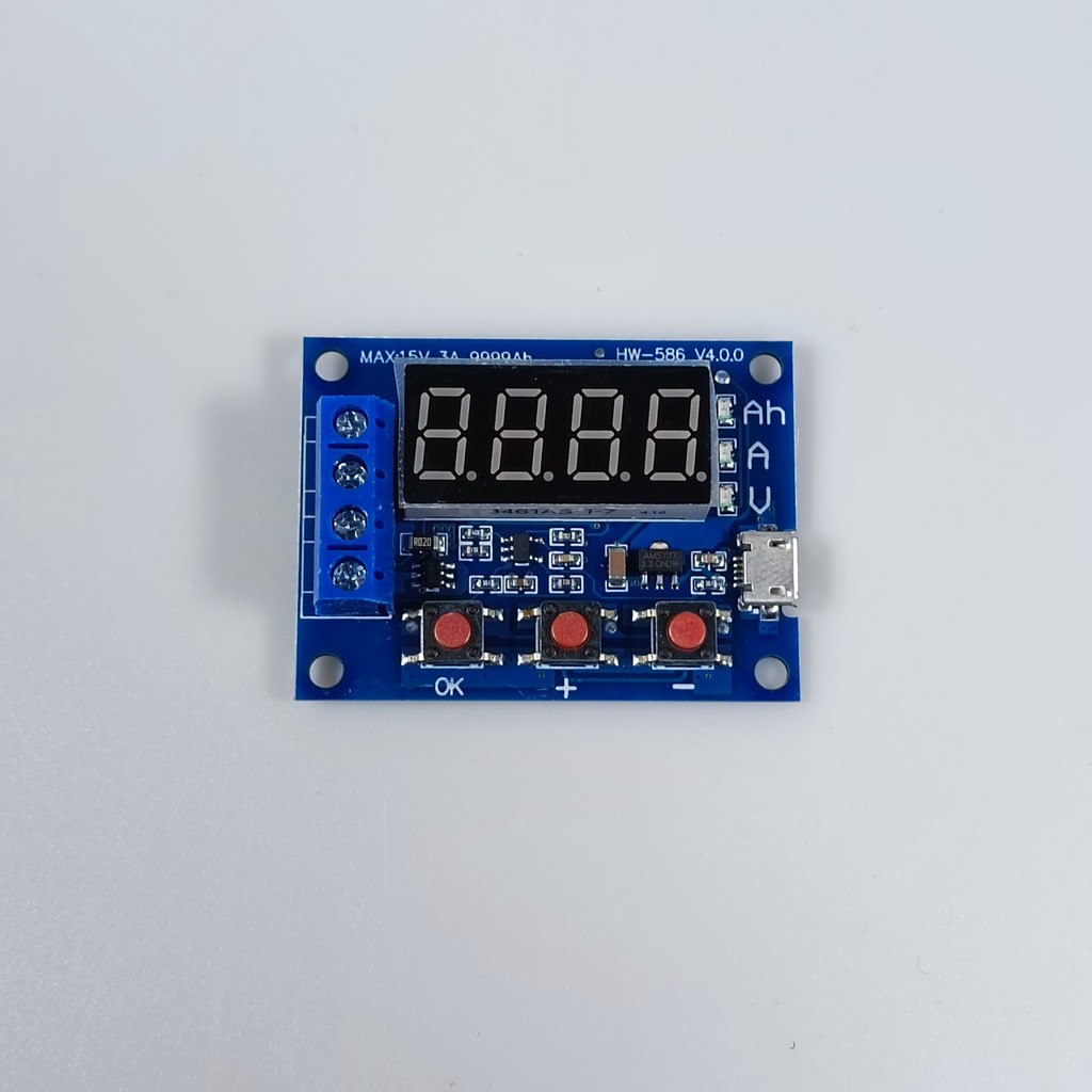 ZHIYU Pengukur Kapasitas Baterai: Tester Akurat & Portabel