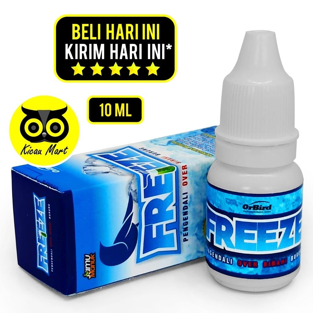 KICAU MART OBAT BURUNG MURAI KENARI LOVEBIRD FREEZE ORBIRD PENURUN OVER BIRAHI OB CABUT BULU GESTANG