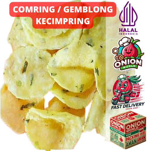 

UWD GEMBLONG SAYUR 100gr Ketempling Kecimpring Pedas Comring Pedas Comring Khas Kuningan